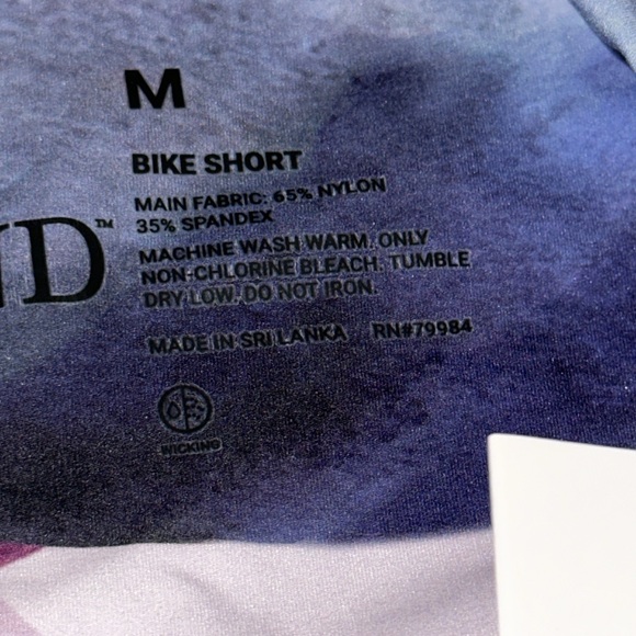 Soma WKND bike shorts size M 360 Go with the flow purple High Rise - Picture 7 of 12